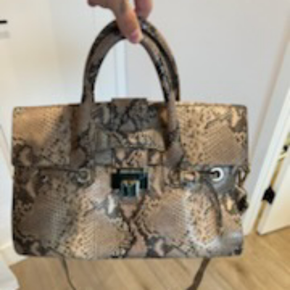 Python Skin Jimmy Choo Handbag